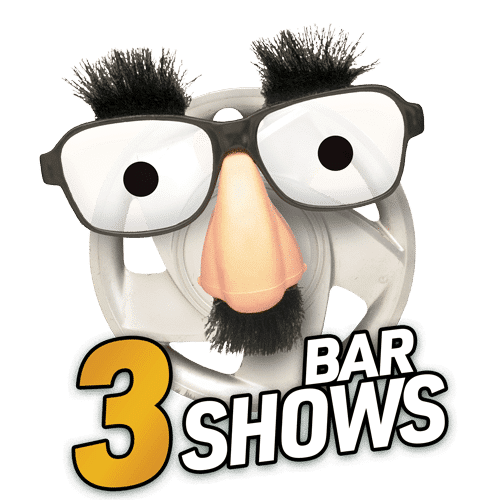 3 Bar Shows